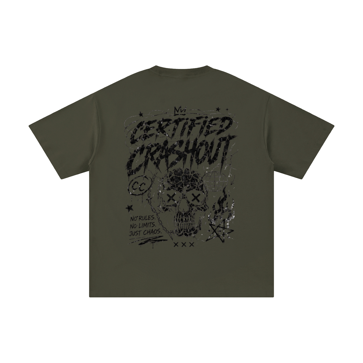 Certified Crashout Cotton T-Shirt