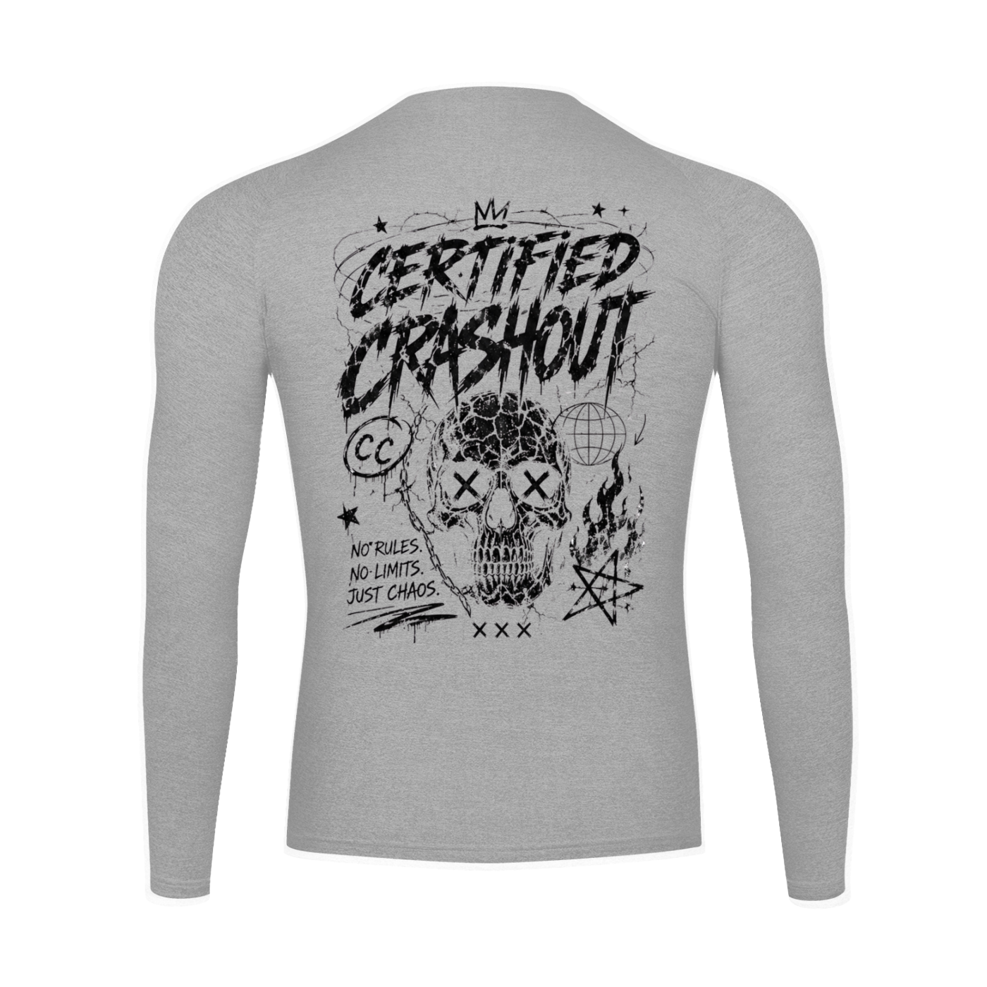 Certified Crashout Performance Long Sleeve T-Shirt