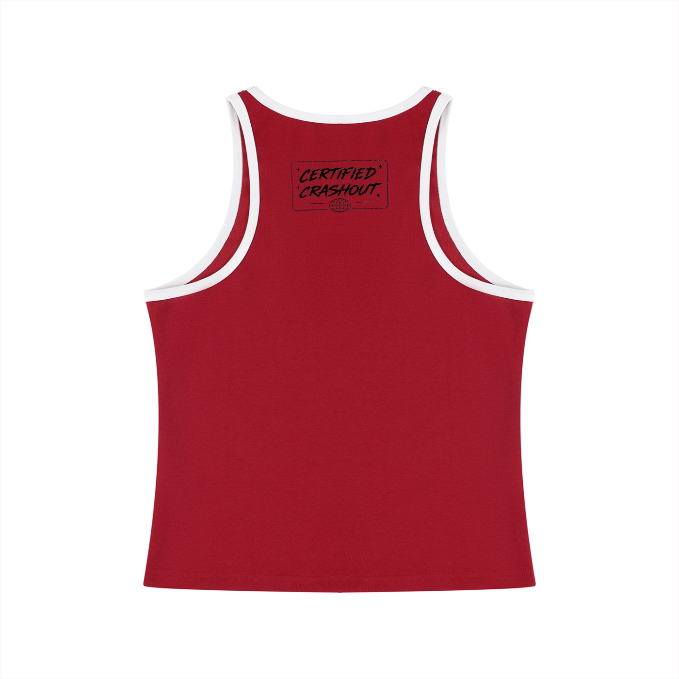Certified Crashout World Women's Cropped Tank Top