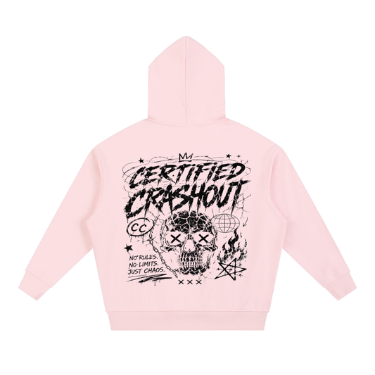 Certified Crashout Essential Boxy Heavyweight Drop-Shoulder Hoodie