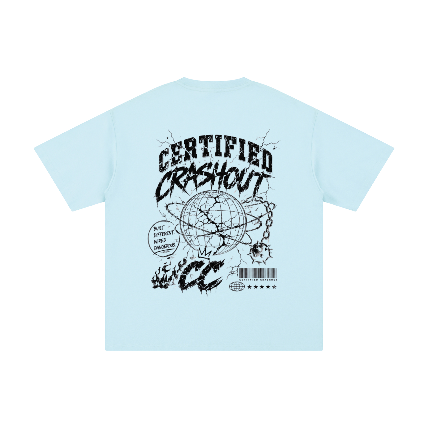 Certified Crashout World Cotton T-Shirt