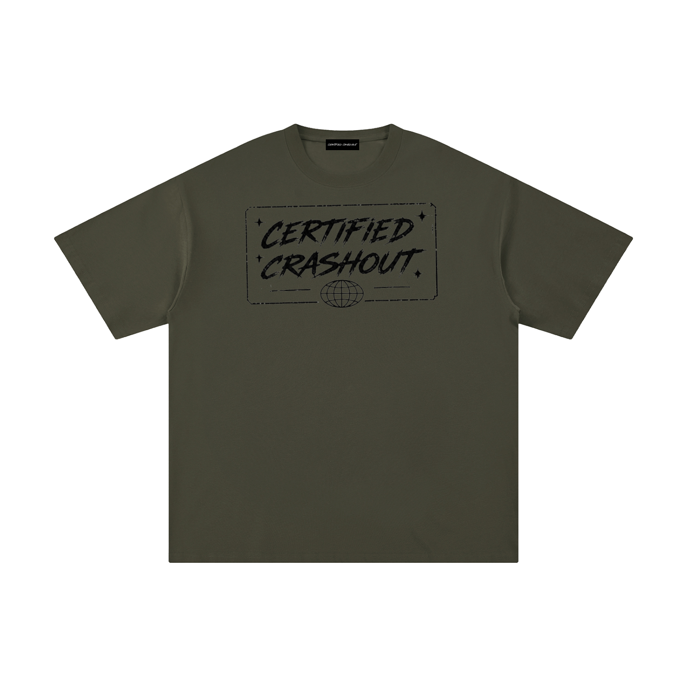 Certified Crashout World Cotton T-Shirt