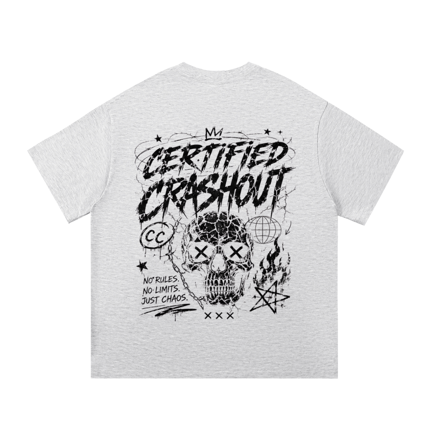 Certified Crashout Essential Cotton T-Shirt