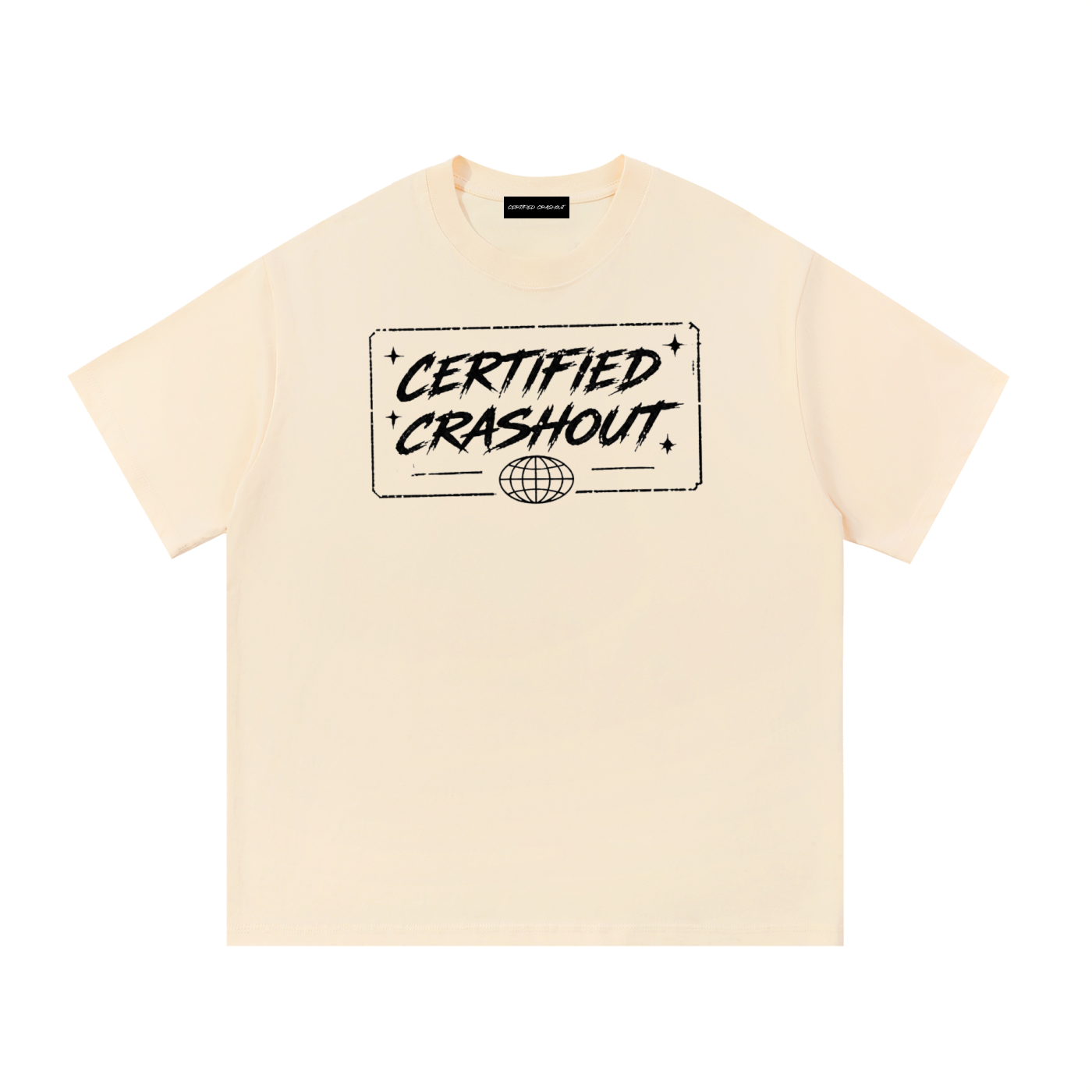 Certified Crashout World Essential Cotton T-Shirt