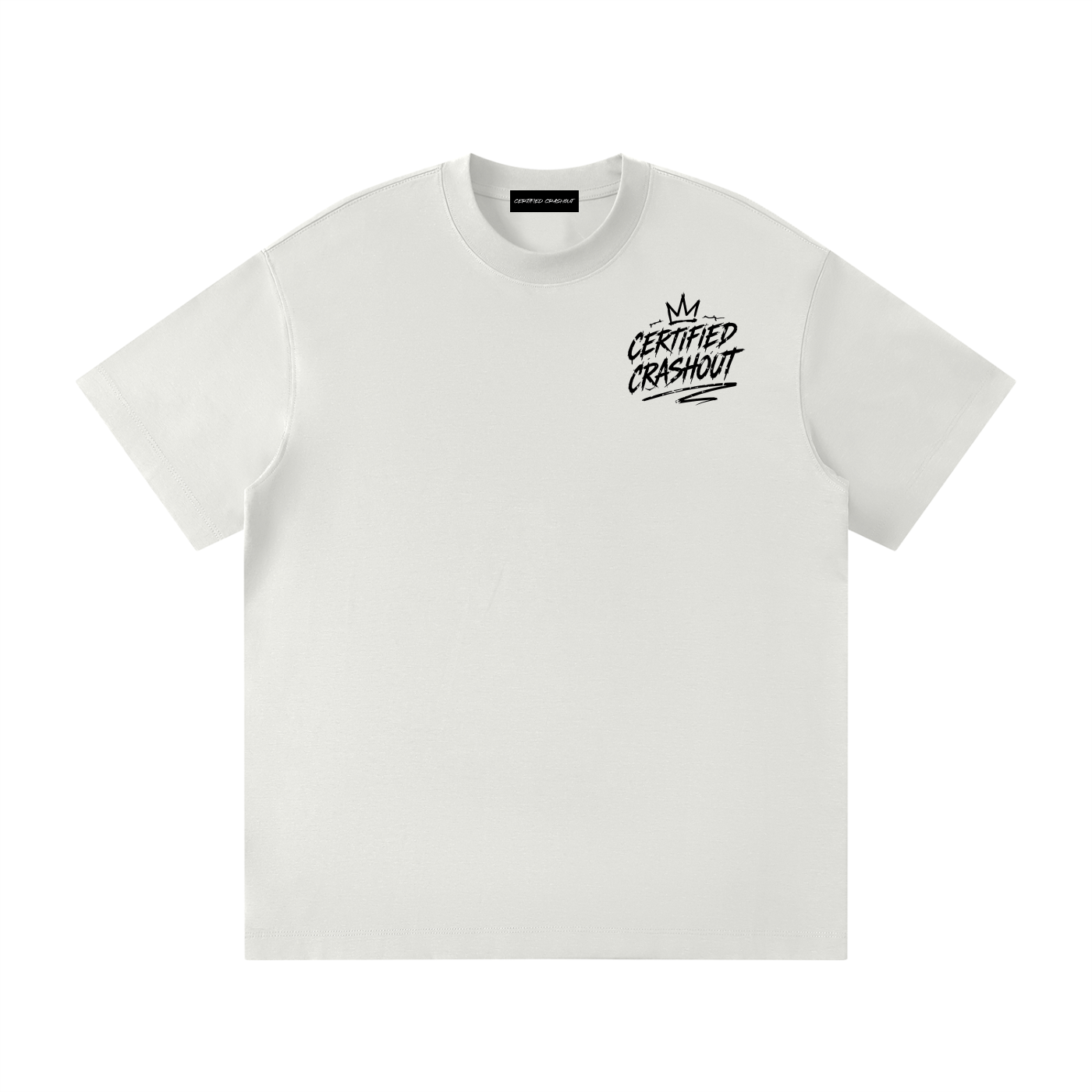 Certified Crashout Unisex Loose Fit Crewneck T-Shirt
