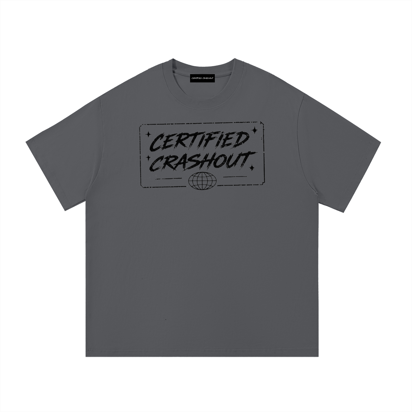 Certified Crashout World Essential Cotton T-Shirt