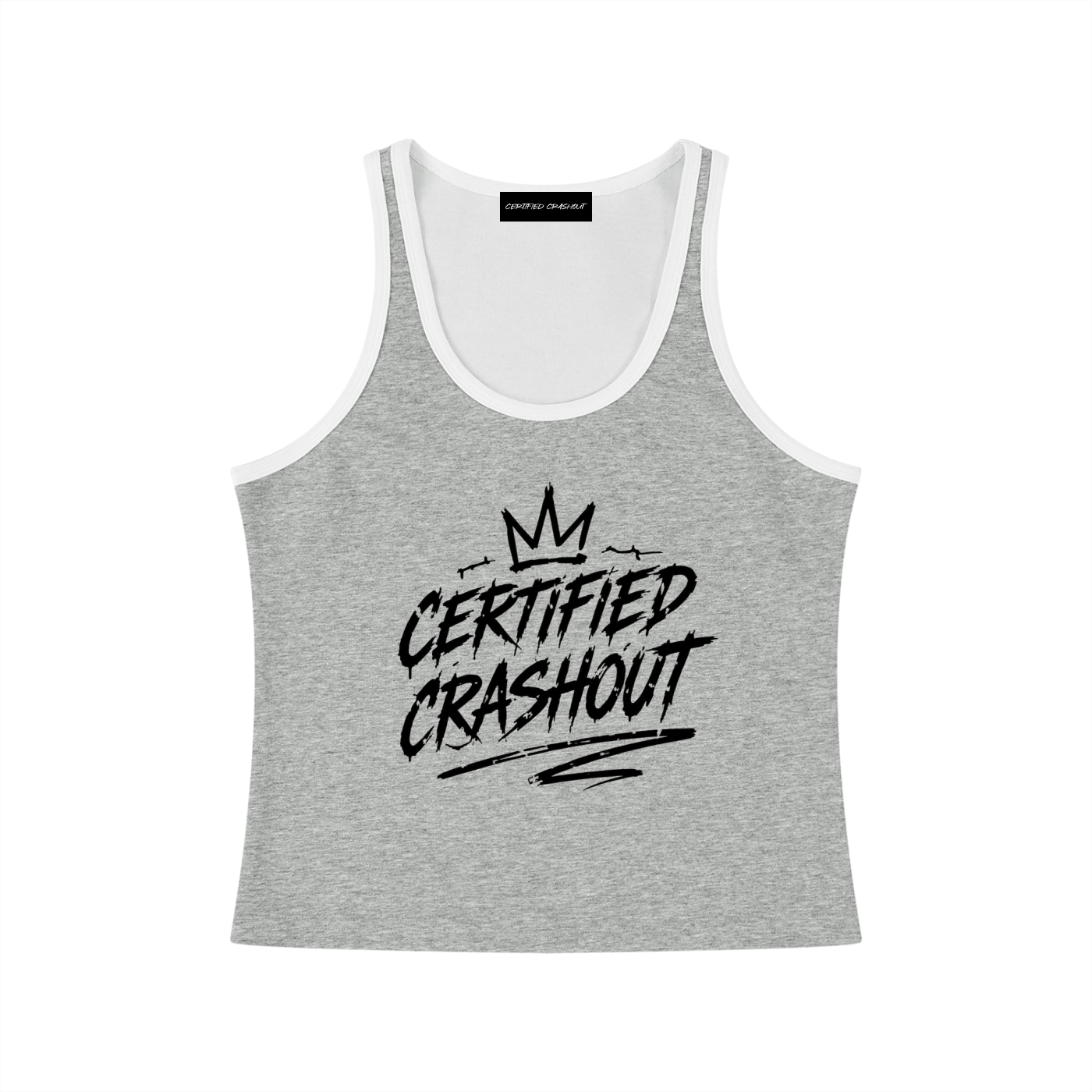 Certified Crashout Women's Cropped Tank Top
