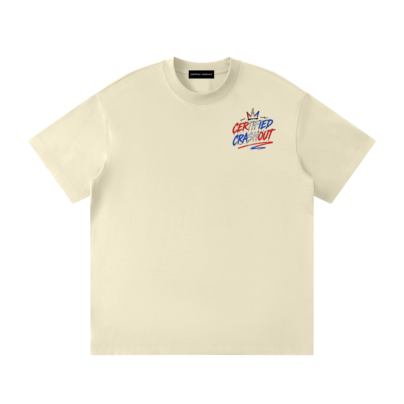 Certified Crashout 4th Of July Edition Unisex Loose Fit Crewneck T-Shirt