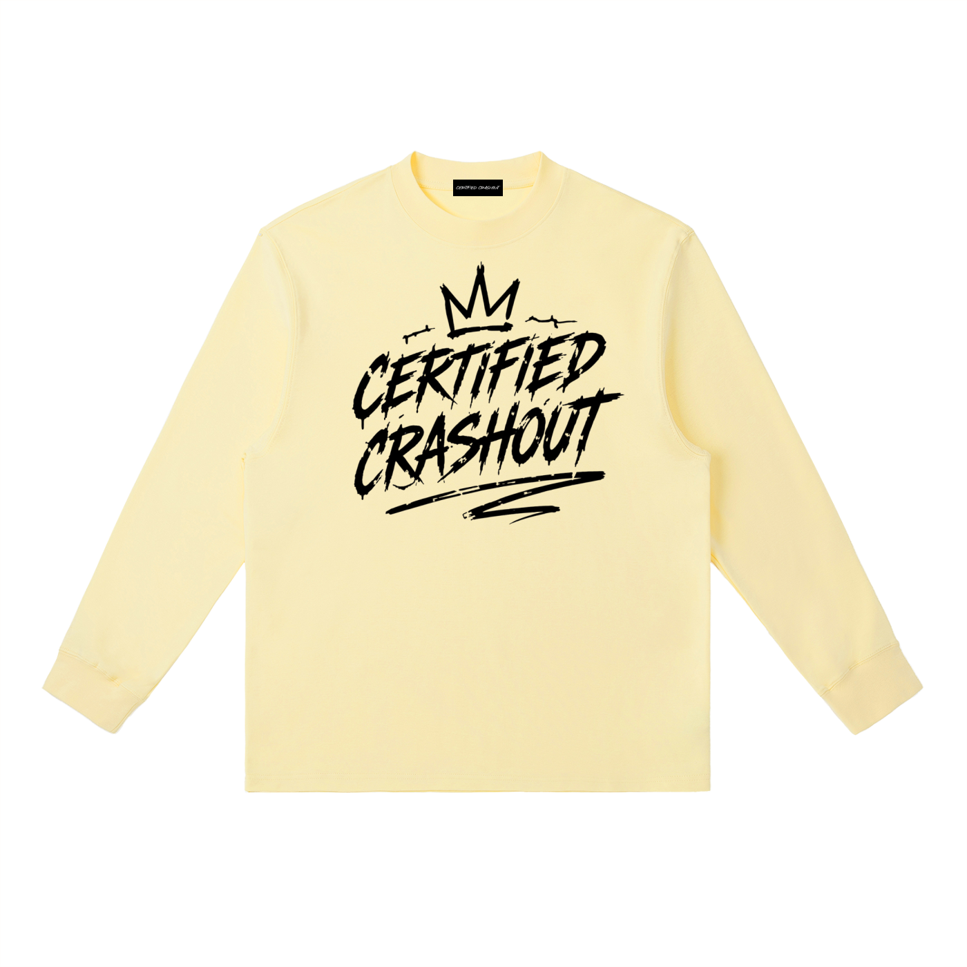 Certified Crashout Essential Crewneck Long-Sleeve