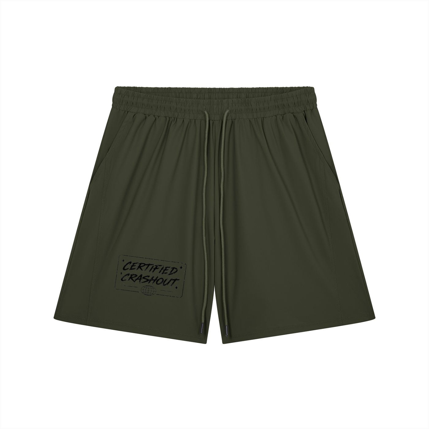 Certified Crashout World Men’s Drawstring Shorts