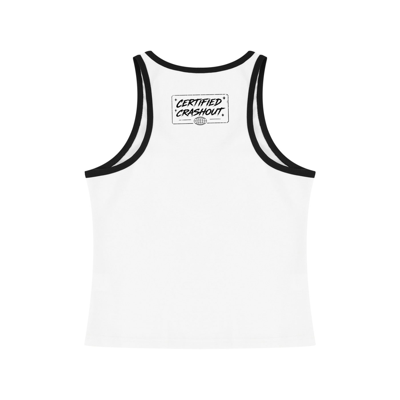 Certified Crashout World Women's Cropped Tank Top
