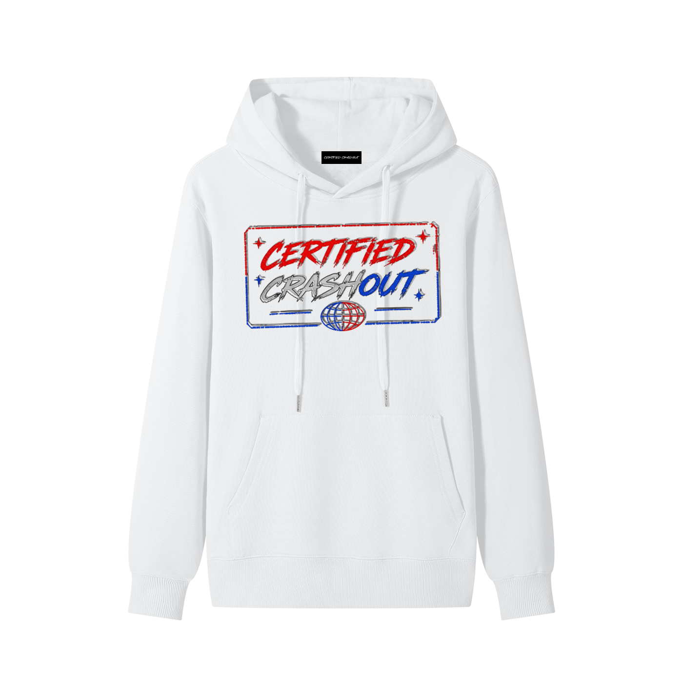 Certified Crashout World 4th Of July Edition Classic Unisex Cotton Hoodie