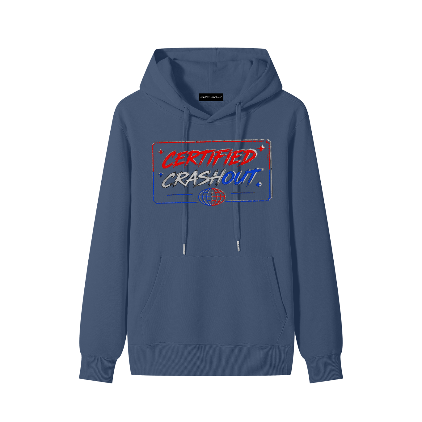 Certified Crashout World 4th Of July Edition Classic Unisex Cotton Hoodie