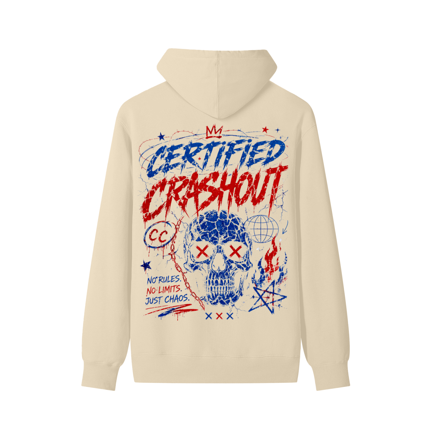 Certified Crashout 4th Of July Edition Classic Unisex Cotton Hoodie