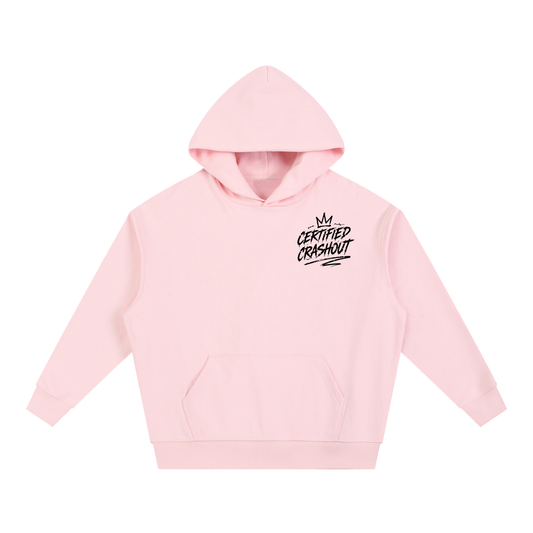 Certified Crashout Essential Boxy Heavyweight Drop-Shoulder Hoodie