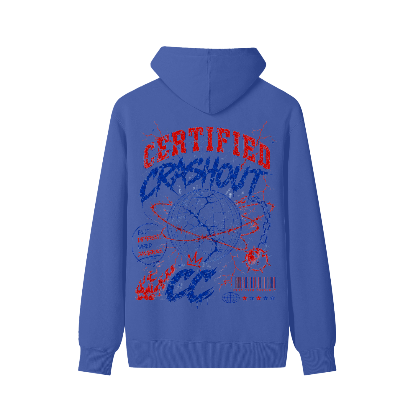 Certified Crashout World 4th Of July Edition Classic Unisex Cotton Hoodie