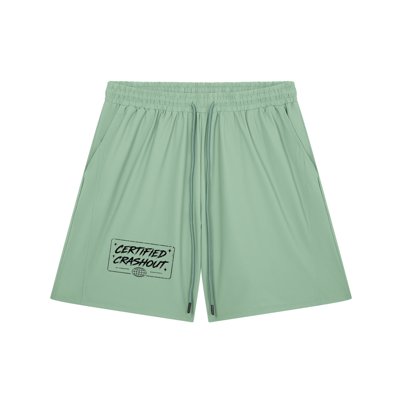 Certified Crashout World Men’s Drawstring Shorts