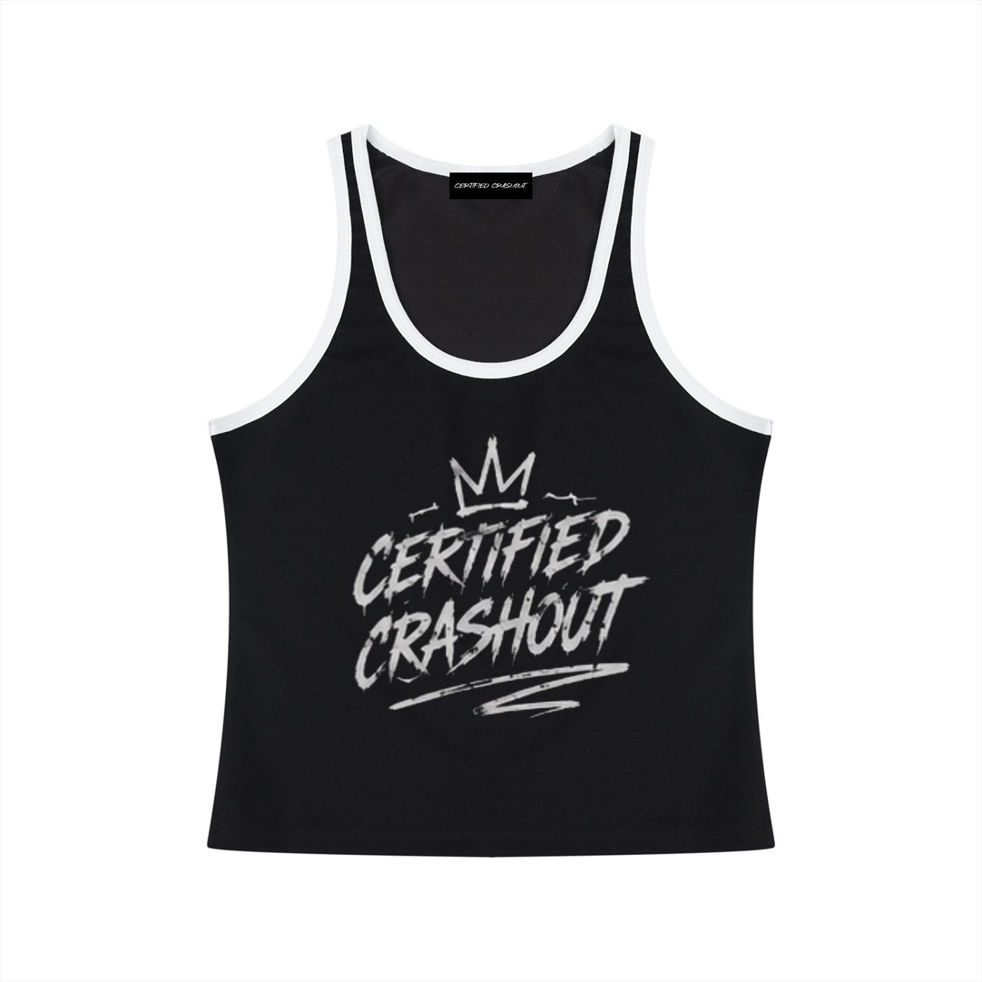 Certified Crashout Women's Cropped Tank Top