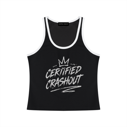 Certified Crashout Women's Cropped Tank Top