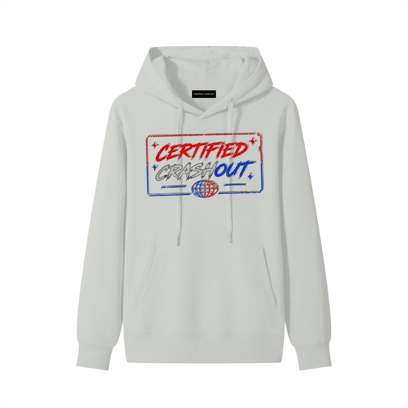 Certified Crashout World 4th Of July Edition Classic Unisex Cotton Hoodie