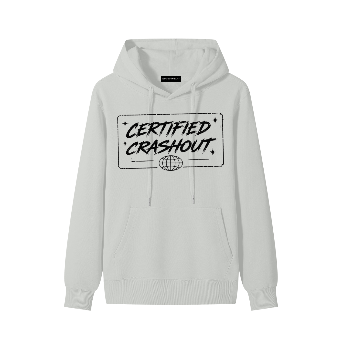 Certified Crashout World Cotton Hoodie