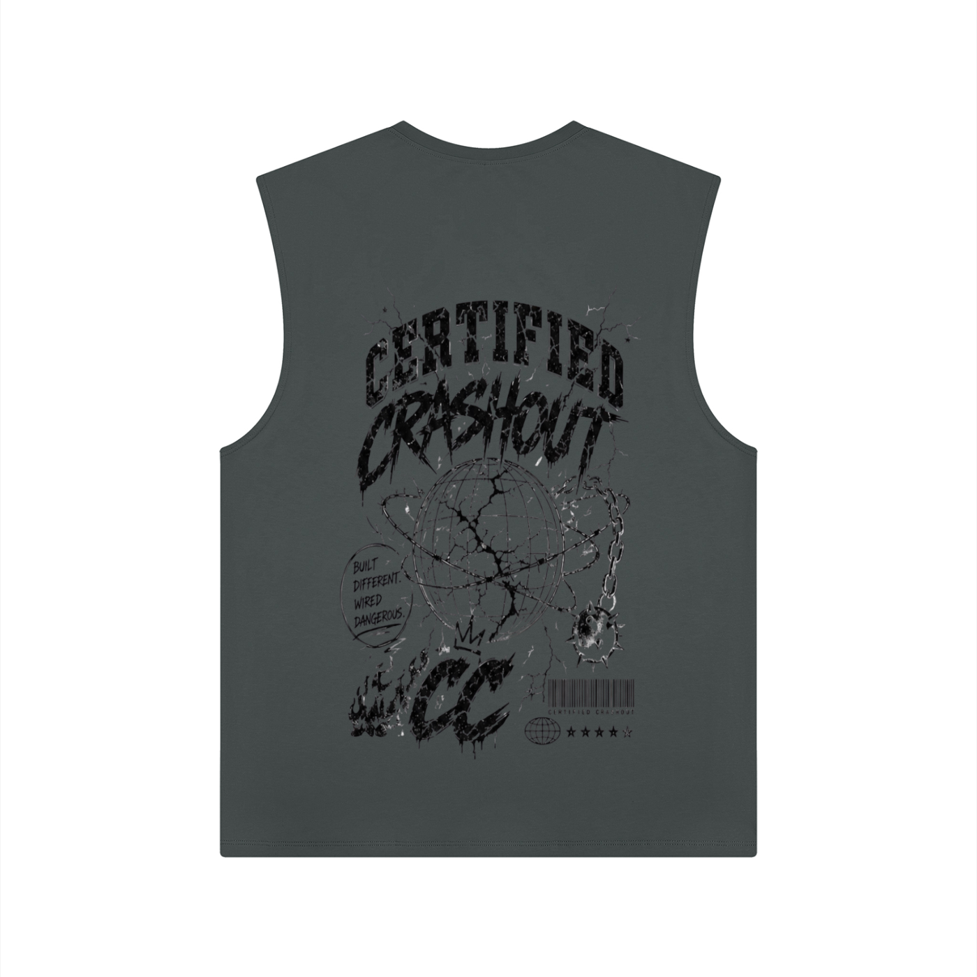 Certified Crashout World Men's Performance Tank Top