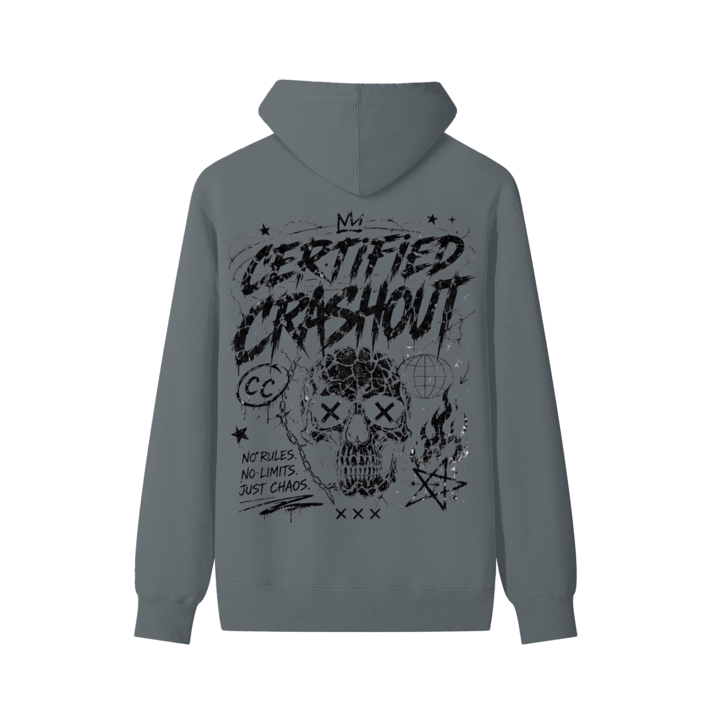 Certified Crashout Cotton Hoodie