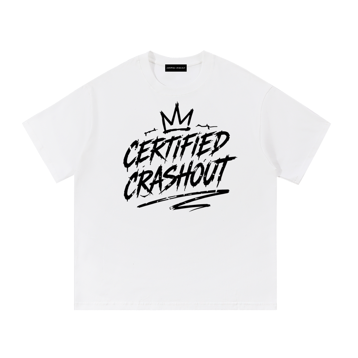 Certified Crashout Essential Cotton T-Shirt