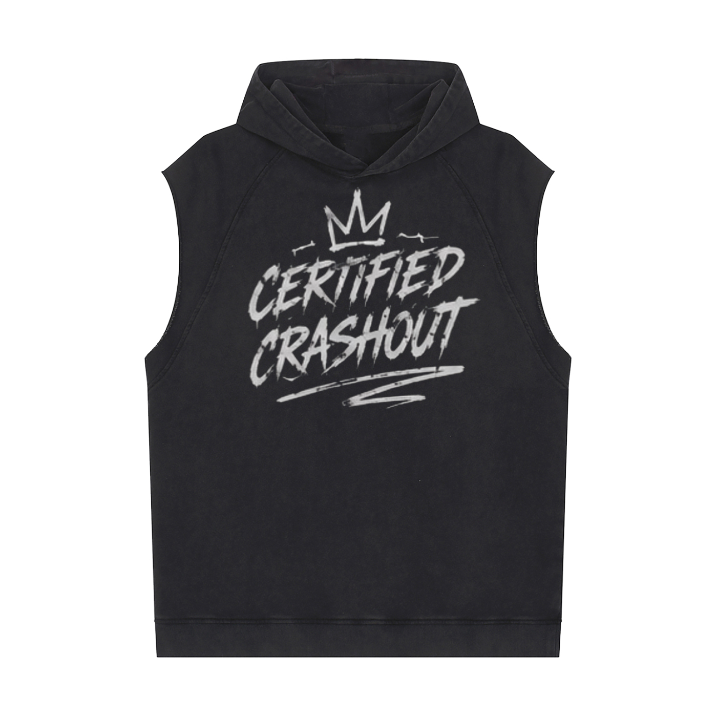 Certified Crashout Sleeveless Hoodie