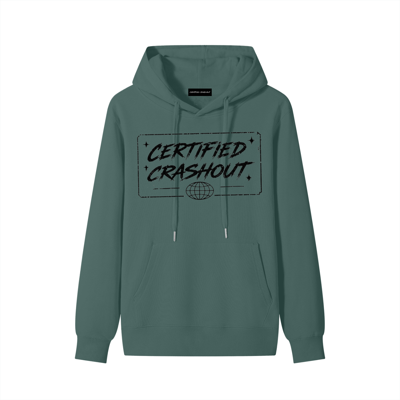 Certified Crashout World Cotton Hoodie