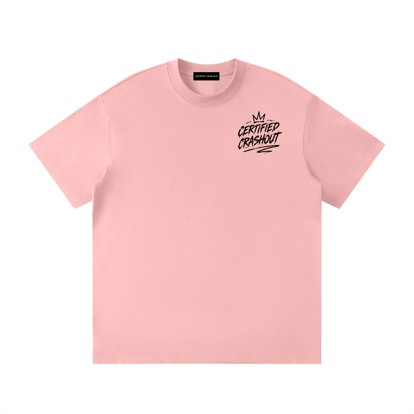 Certified Crashout Unisex Loose Fit Crewneck T-Shirt