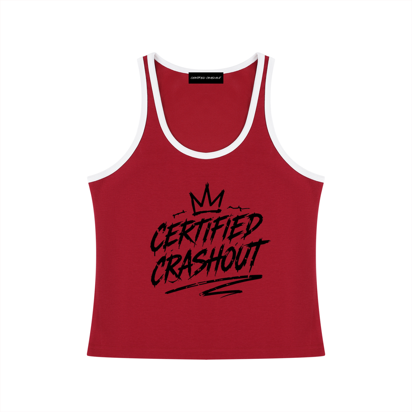 Certified Crashout Women's Cropped Tank Top