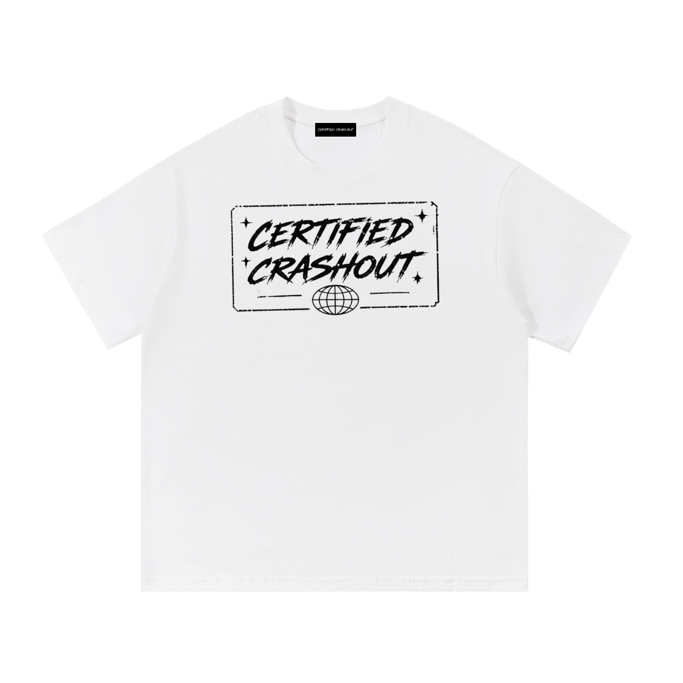 Certified Crashout World Essential Cotton T-Shirt