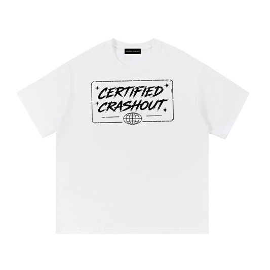 Certified Crashout World Essential Cotton T-Shirt