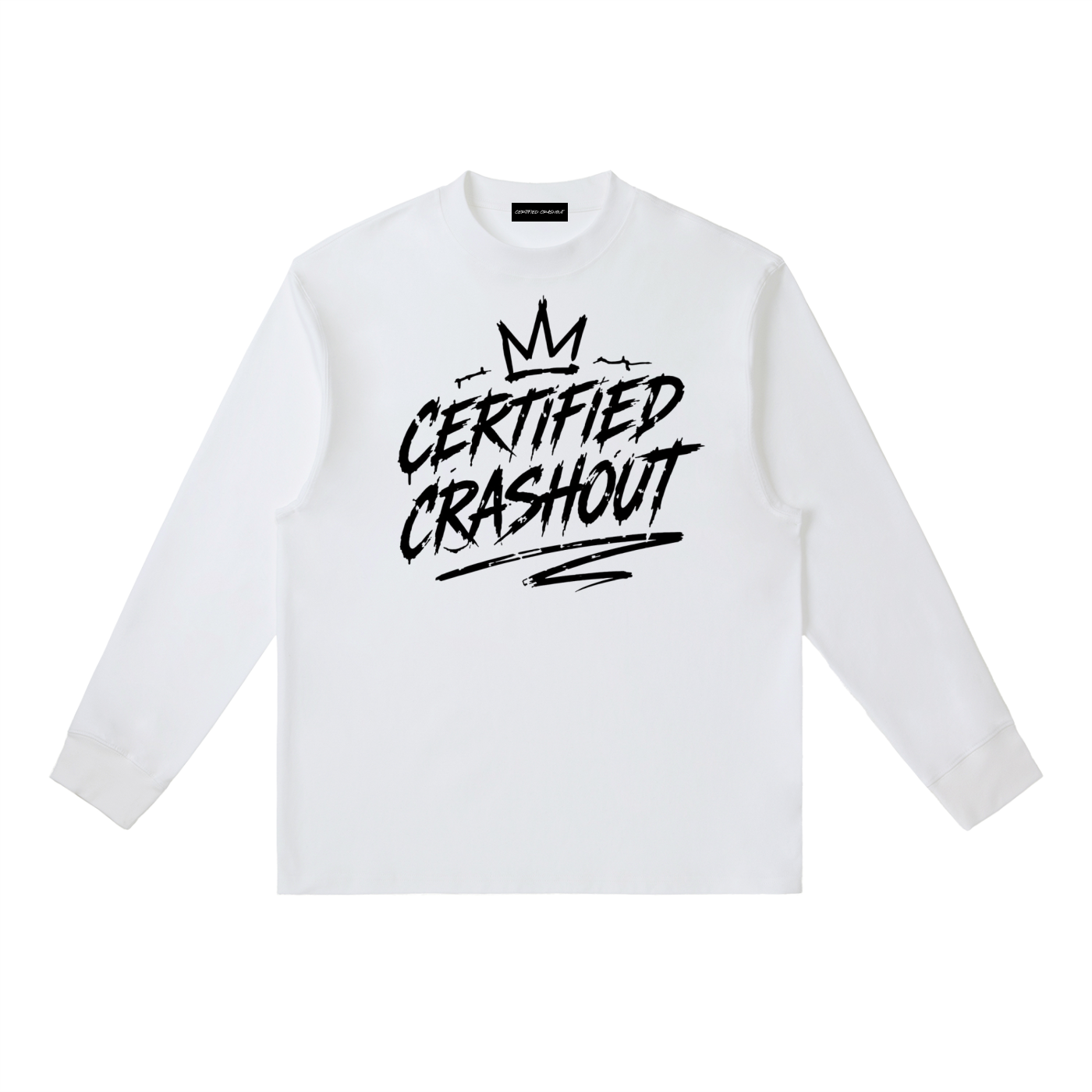 Certified Crashout Essential Crewneck Long-Sleeve