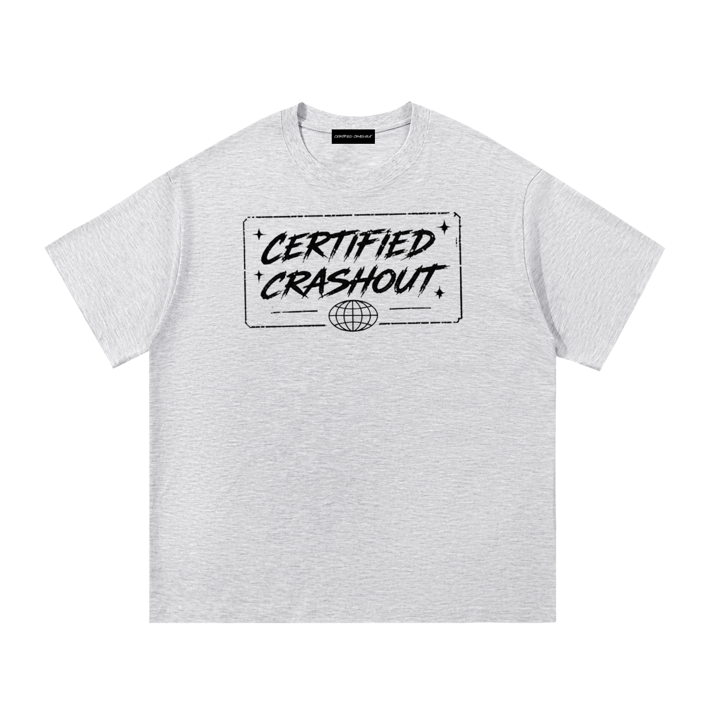 Certified Crashout World Essential Cotton T-Shirt