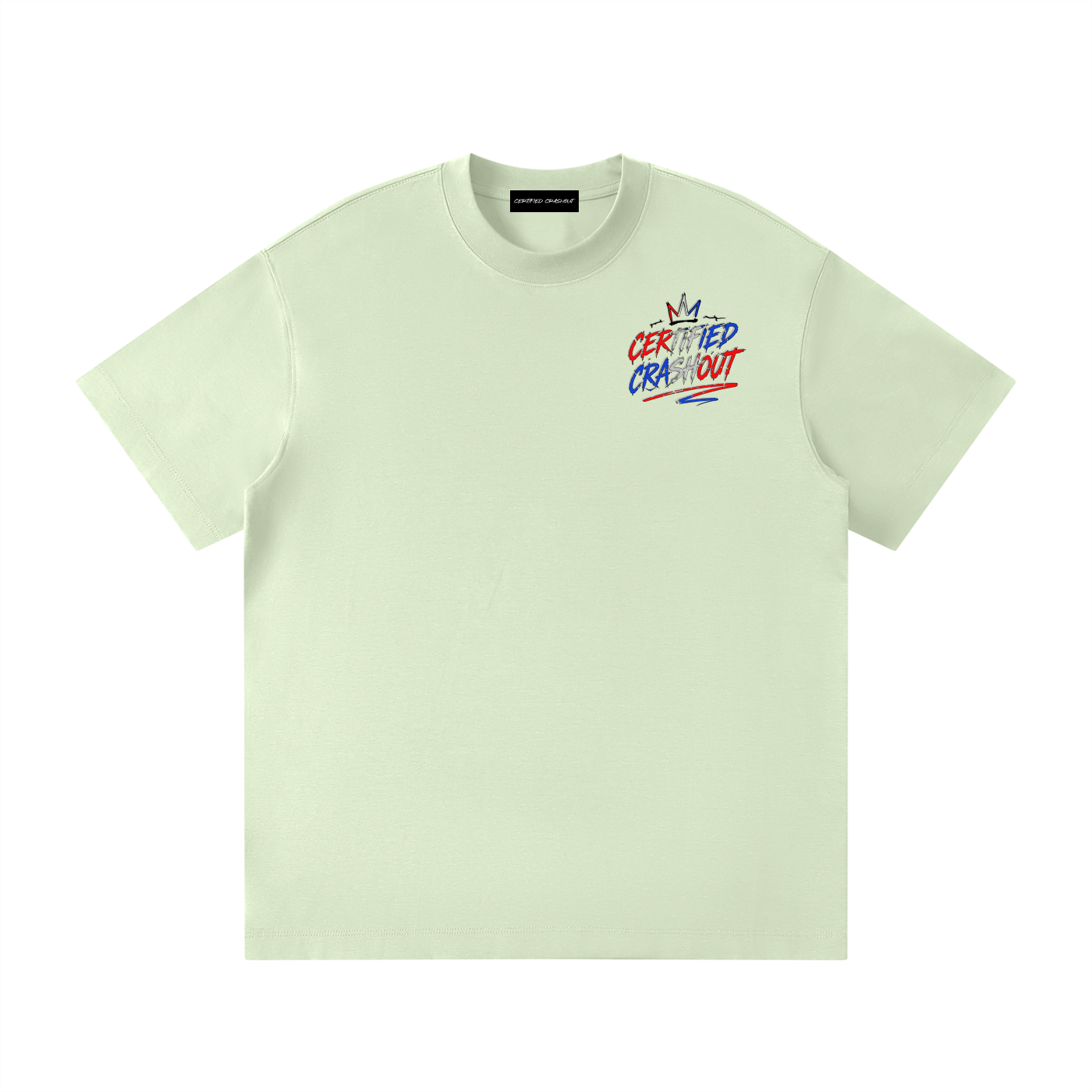 Certified Crashout 4th Of July Edition Unisex Loose Fit Crewneck T-Shirt