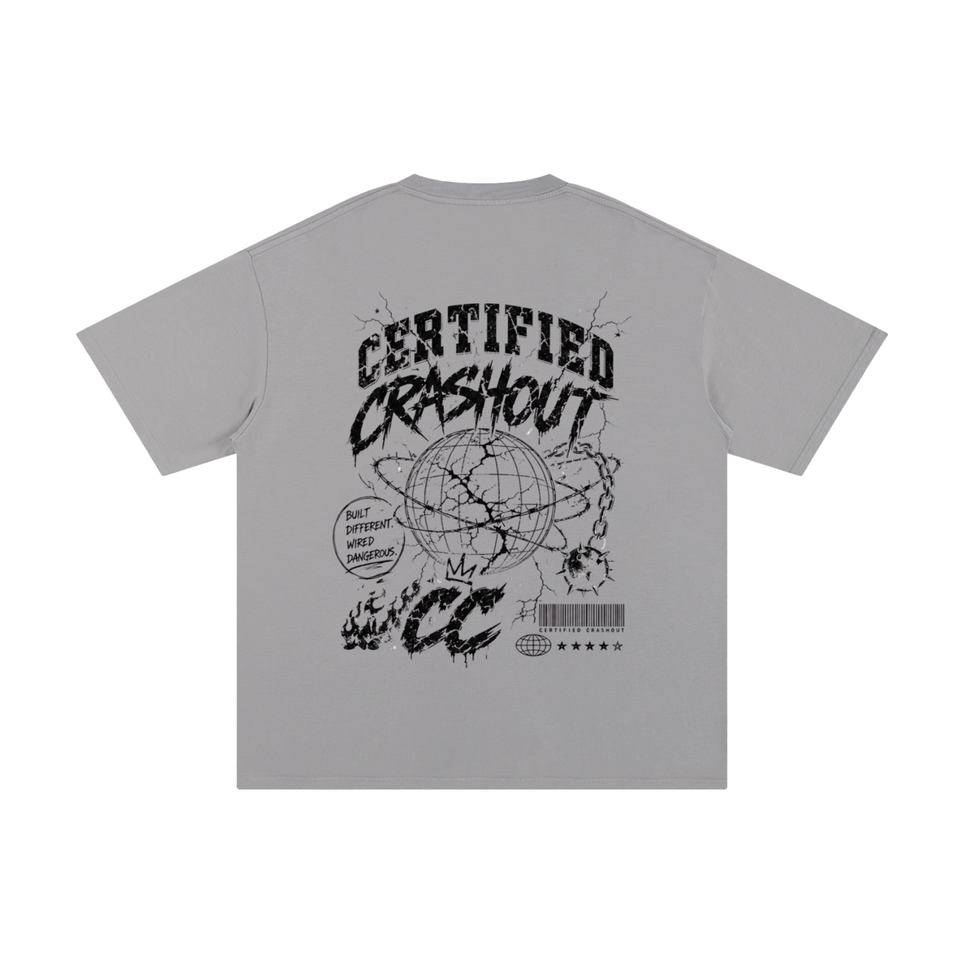 Certified Crashout World Cotton T-Shirt