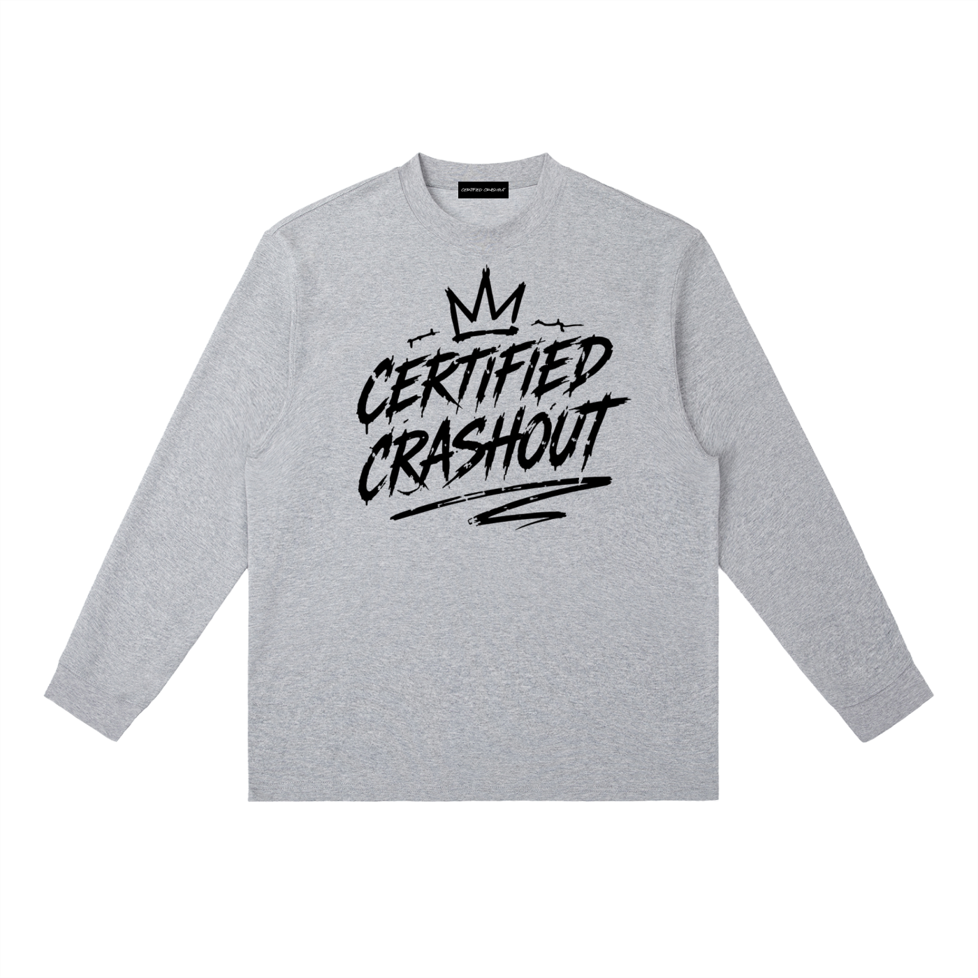 Certified Crashout Essential Crewneck Long-Sleeve