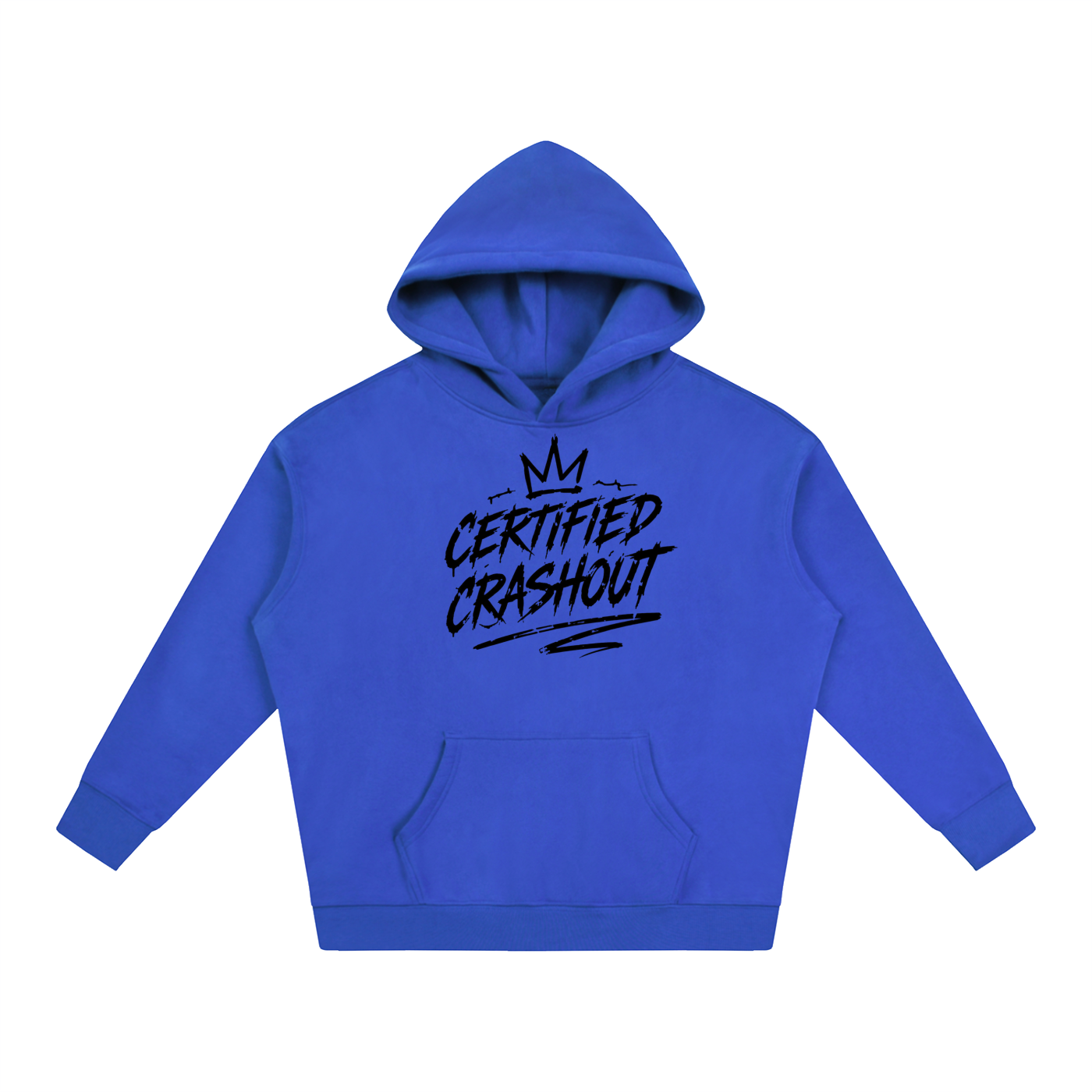 Certified Crashout Oversize Fleeced Hoodie