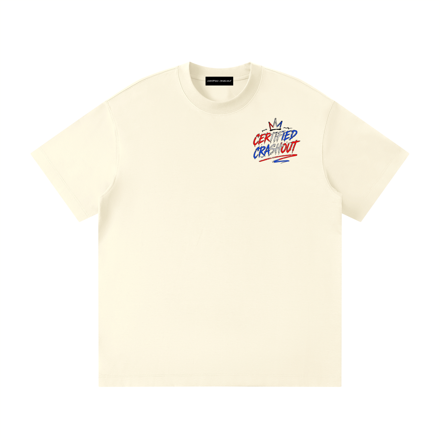 Certified Crashout 4th Of July Edition Unisex Loose Fit Crewneck T-Shirt