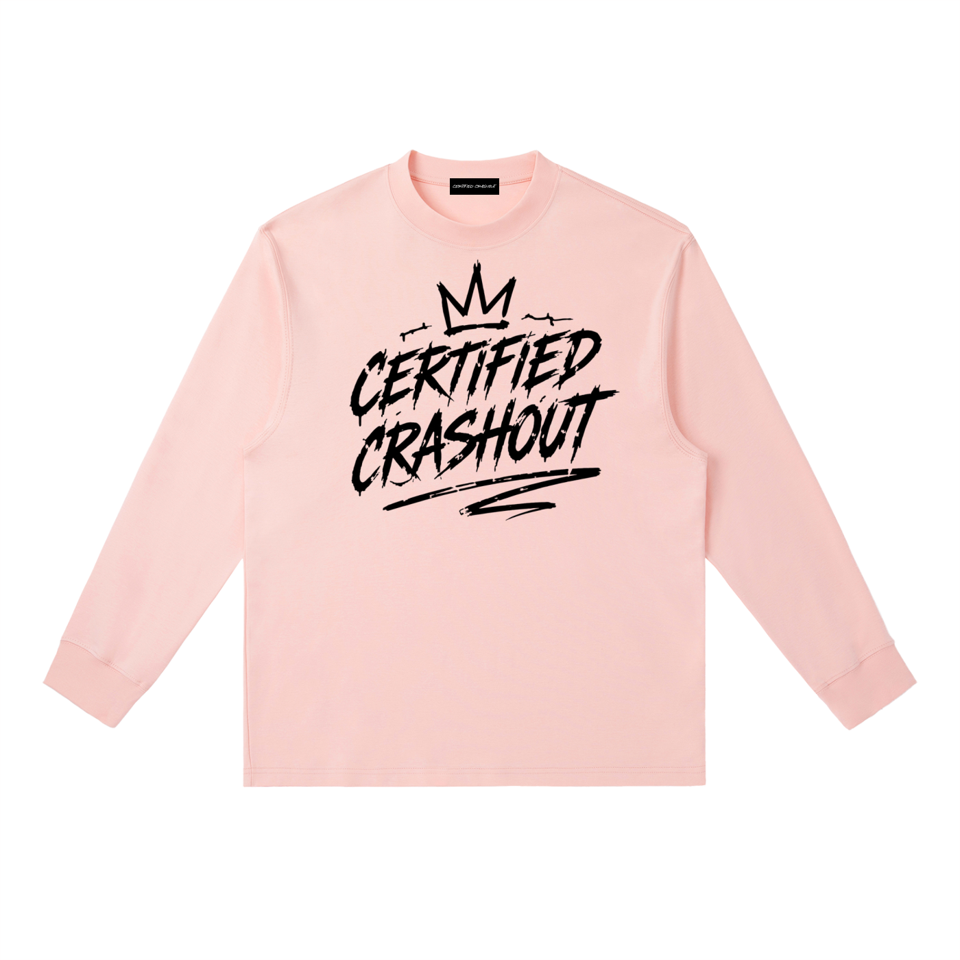 Certified Crashout Essential Crewneck Long-Sleeve