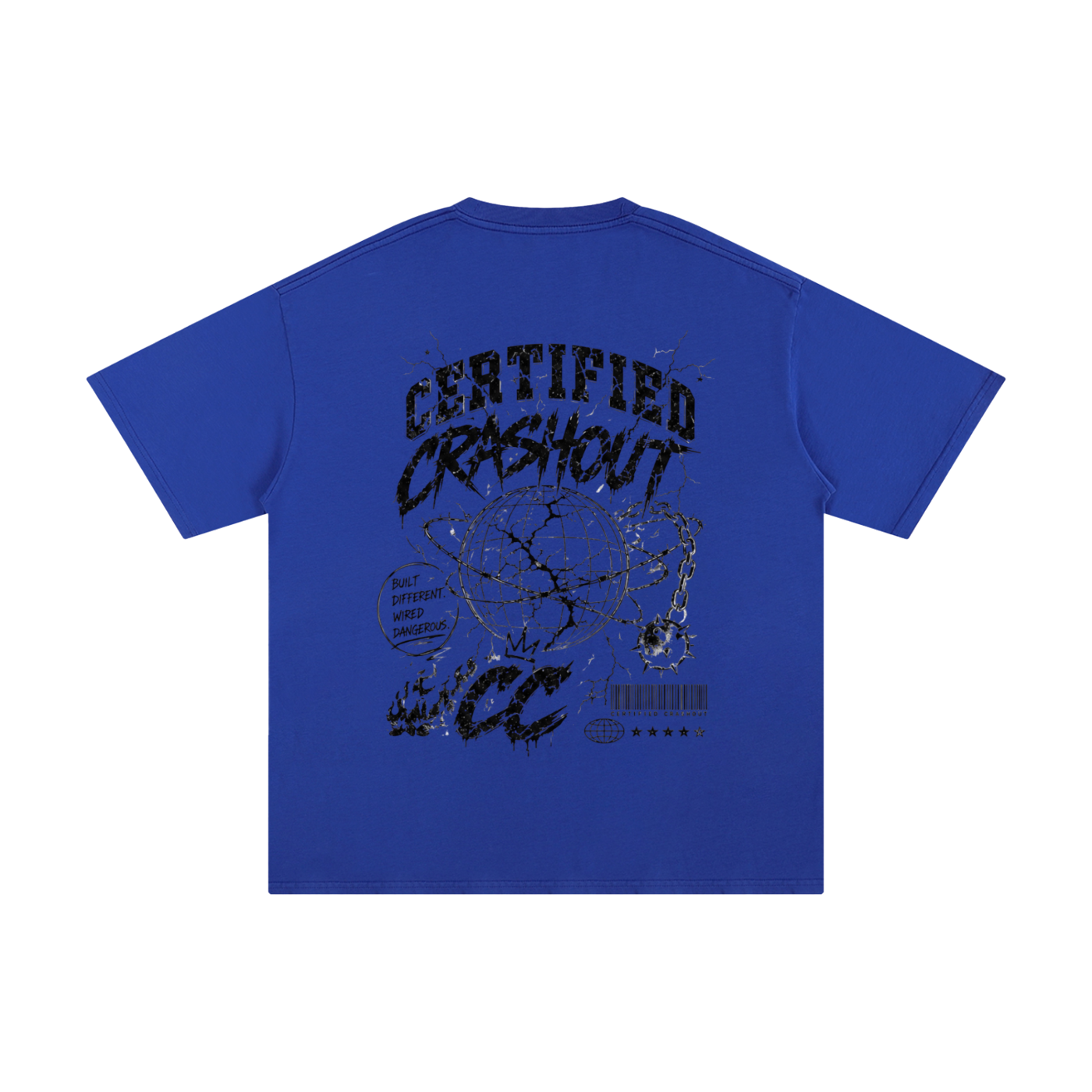 Certified Crashout World Cotton T-Shirt