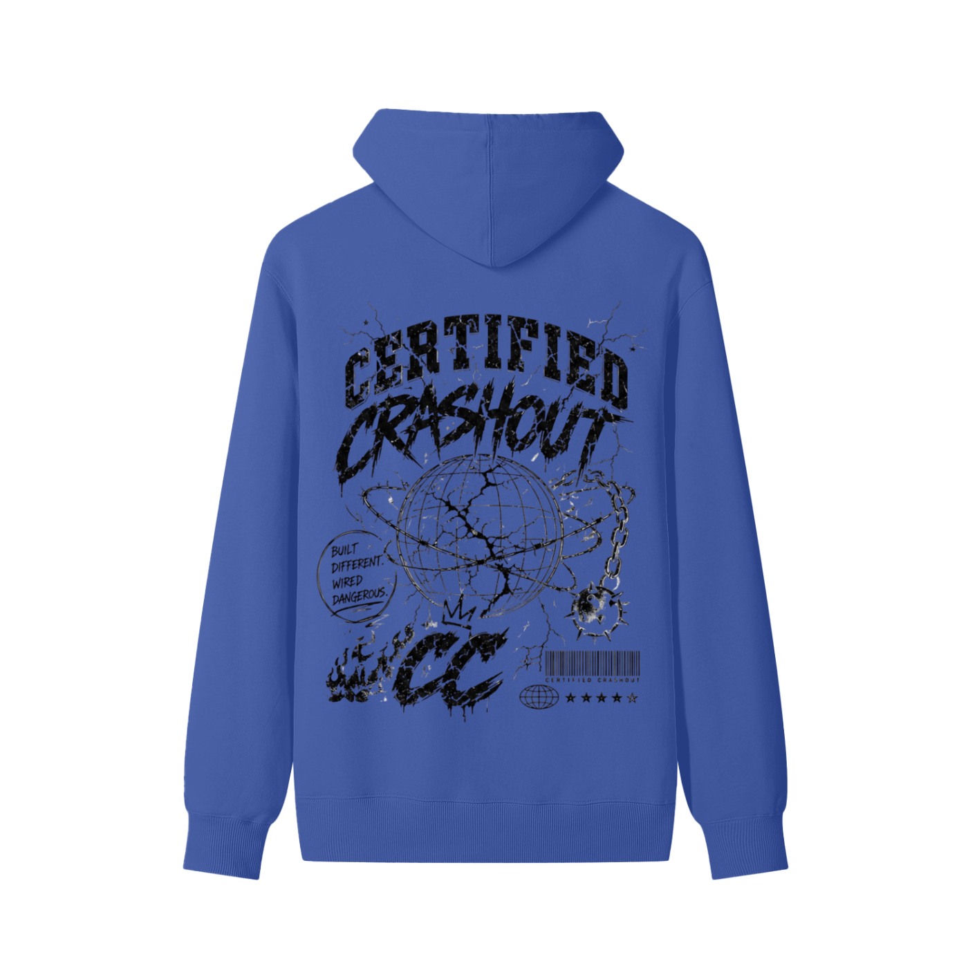 Certified Crashout World Cotton Hoodie