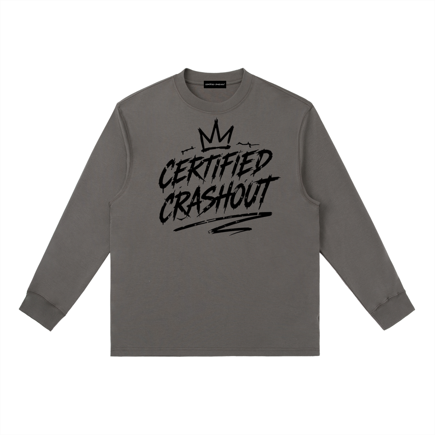 Certified Crashout Essential Crewneck Long-Sleeve