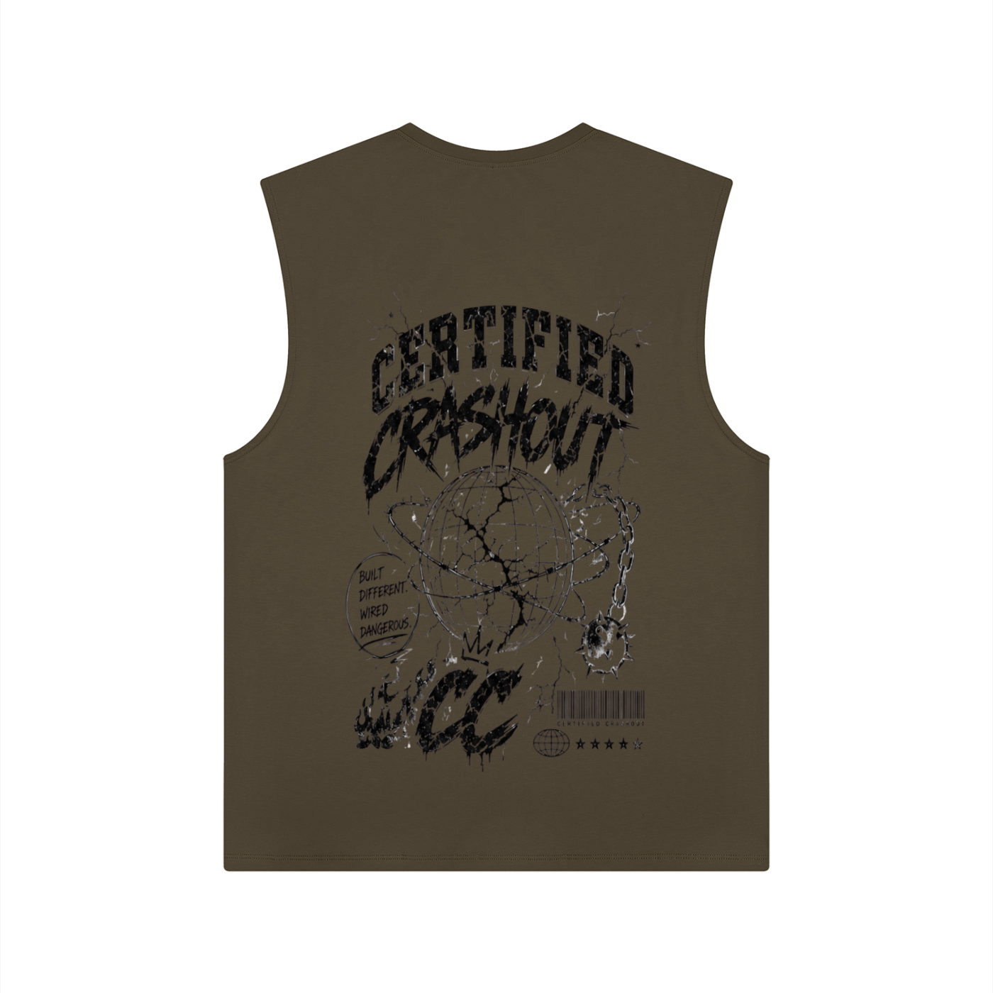 Certified Crashout World Men's Performance Tank Top