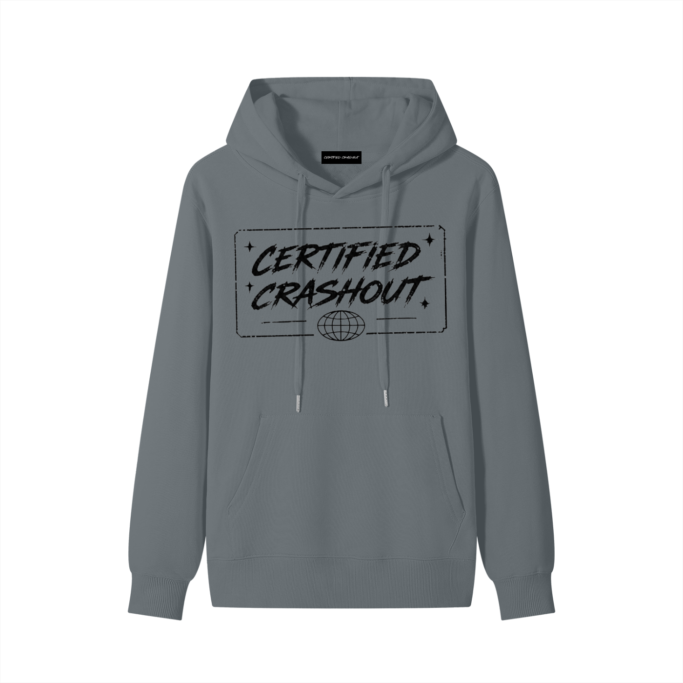 Certified Crashout World Cotton Hoodie