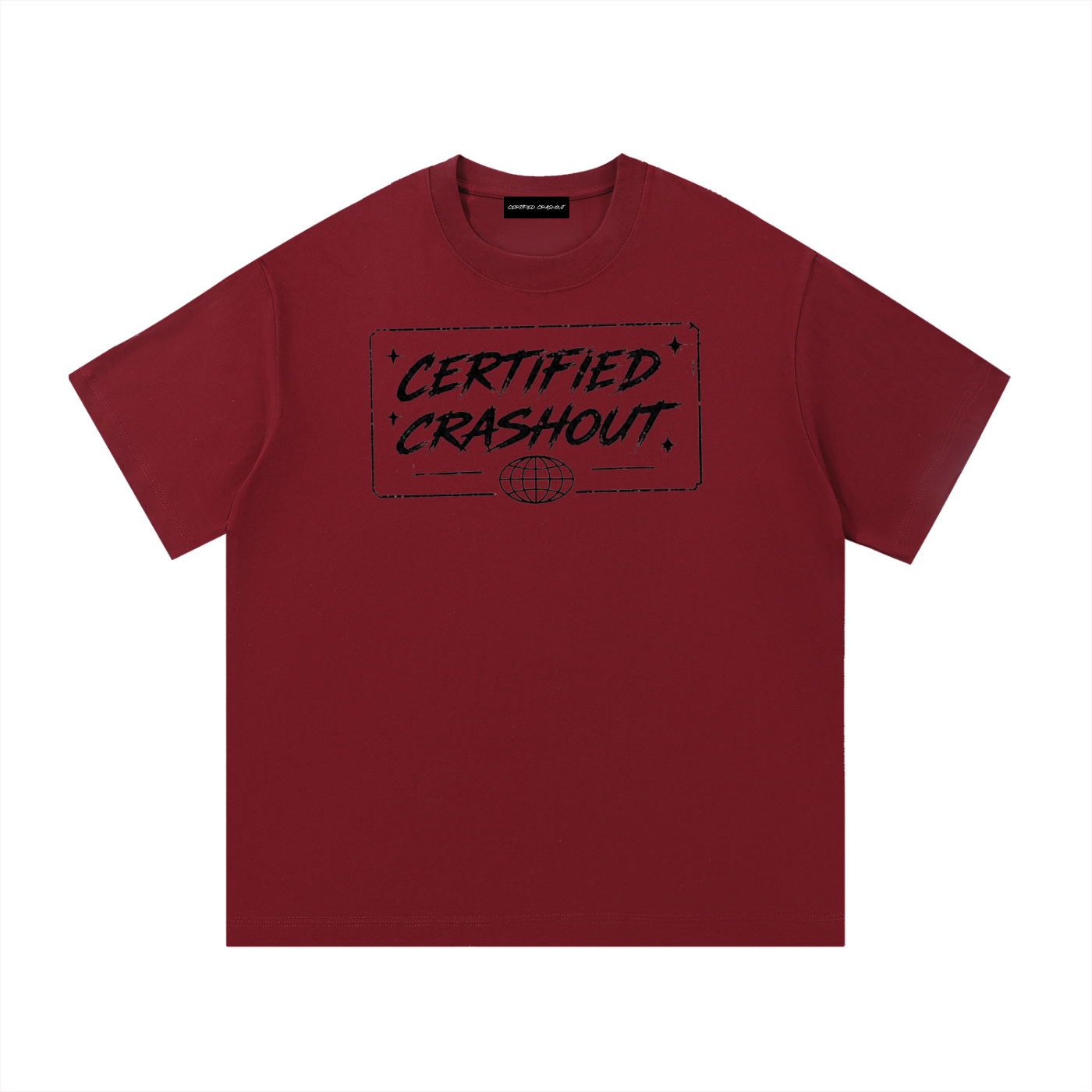 Certified Crashout World Essential Cotton T-Shirt