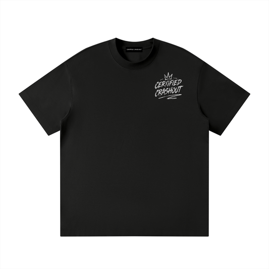 Certified Crashout Unisex Loose Fit Crewneck T-Shirt