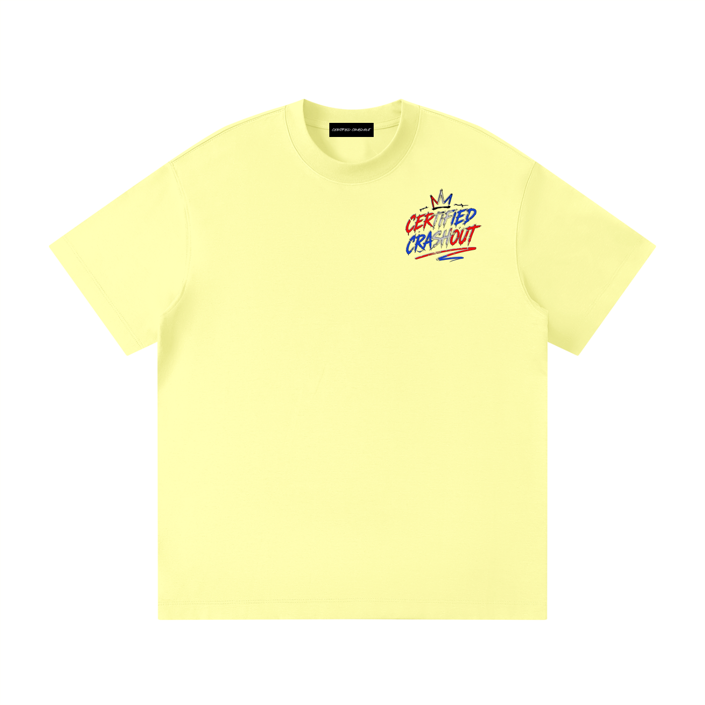 Certified Crashout 4th Of July Edition Unisex Loose Fit Crewneck T-Shirt